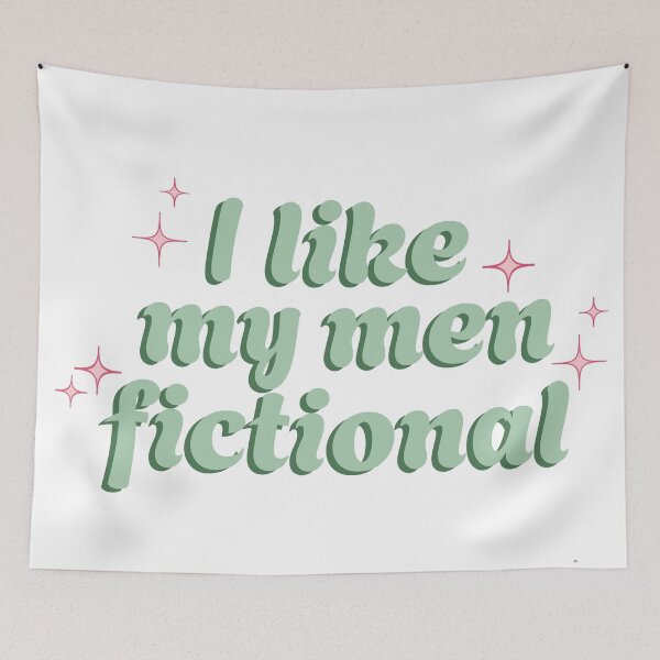 Item preview, I like my men fictional designed and sold by Artbychiii.