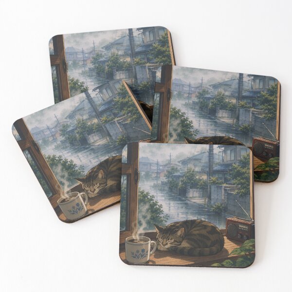 Item preview, Lofi Vibes: Amber Morning designed and sold by bapupa.