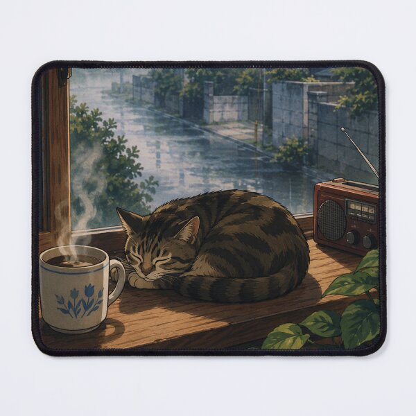 Item preview, Lofi Vibes: Amber Morning designed and sold by bapupa.
