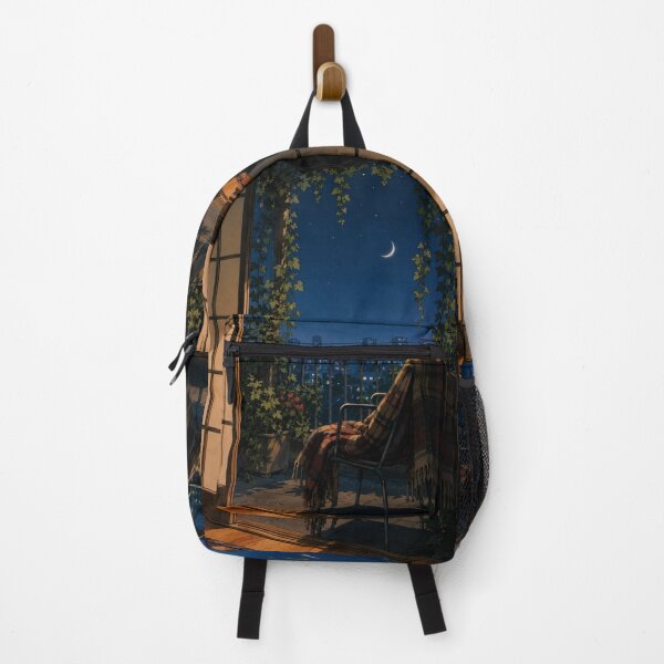 Item preview, Lofi Vibes: Starlit Balcony designed and sold by bapupa.