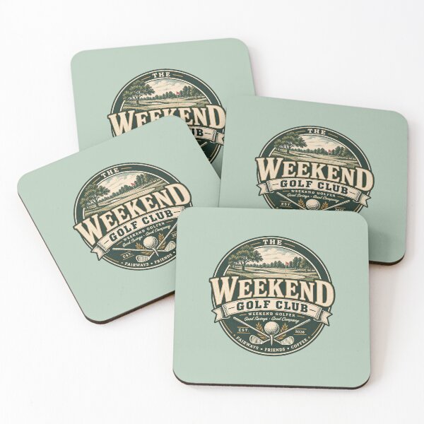 Item preview, Weekend Golfer Vintage Golf Club Badge designed and sold by KakangMudi.
