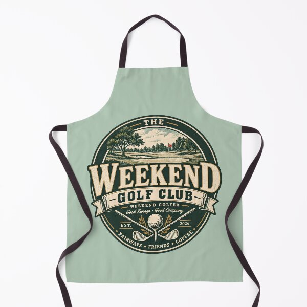 Item preview, Weekend Golfer Vintage Golf Club Badge designed and sold by KakangMudi.