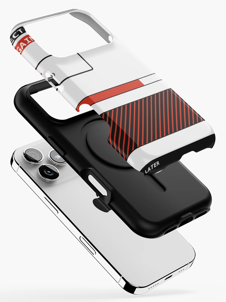 Thumbnail 2 of 4, iPhone Case, Autocorrect Failed Again Sticker designed and sold by PlusScanner.