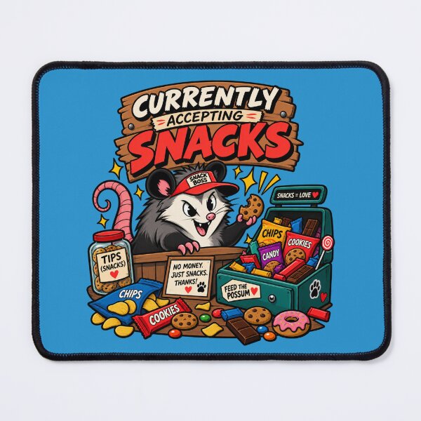 Item preview, Opossum Boss Currently Accepting Snacks  designed and sold by chesterosul.