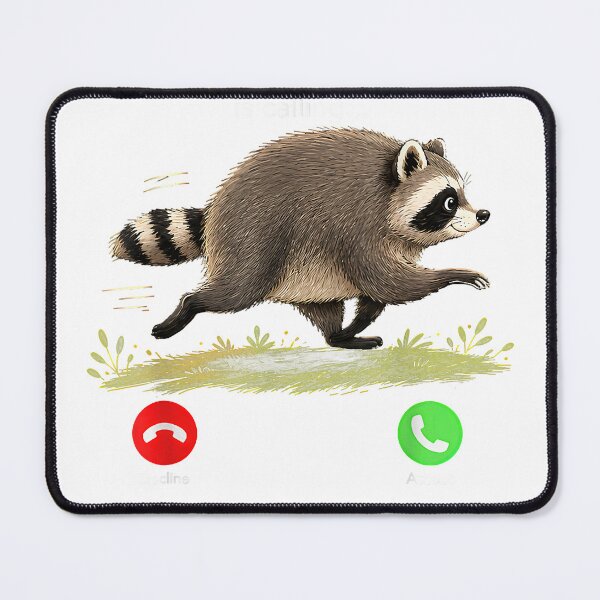 Item preview, Arts Fun Jimothy Calling meme Raccoon Timothy Meme  designed and sold by IvanZimmerman.