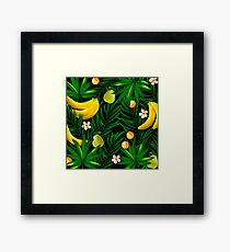 BANANAS TROPICAL Framed Print