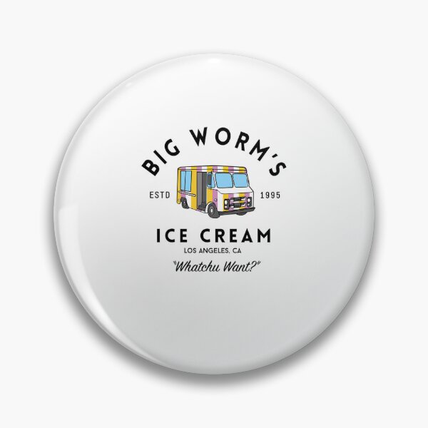Item preview, BIG WORM'S ICE CREAM-WHATCHU WANT- LOS ANGELES designed and sold by SparklessCo.