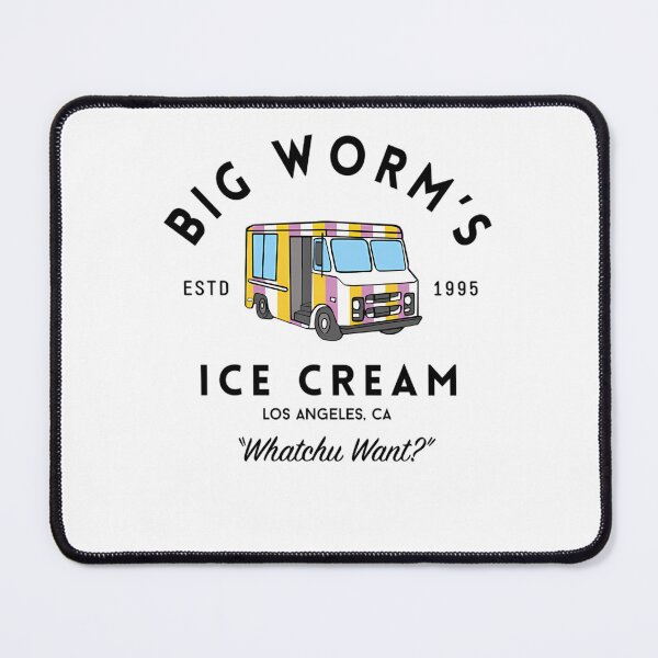 Item preview, BIG WORM'S ICE CREAM-WHATCHU WANT- LOS ANGELES designed and sold by SparklessCo.