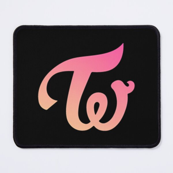 Item preview, Twice Classic Logo Apricot Neon Magenta designed and sold by PerditaLu.