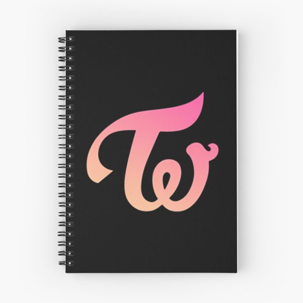 Item preview, Twice Classic Logo Apricot Neon Magenta designed and sold by PerditaLu.