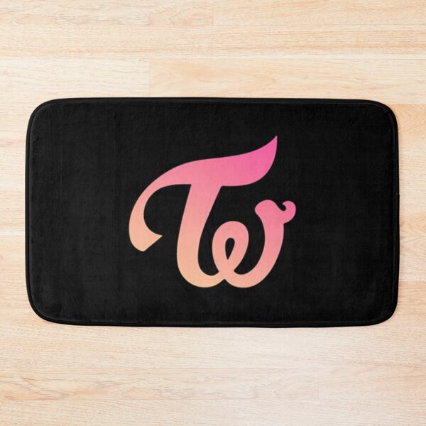 Item preview, Twice Classic Logo Apricot Neon Magenta designed and sold by PerditaLu.