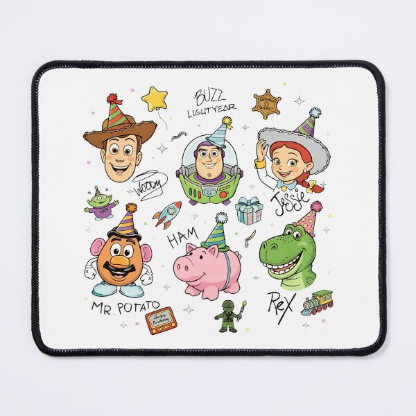 Item preview, Colorful Toy Story Characters Birthday Party Artwork designed and sold by CandaceHe67596.