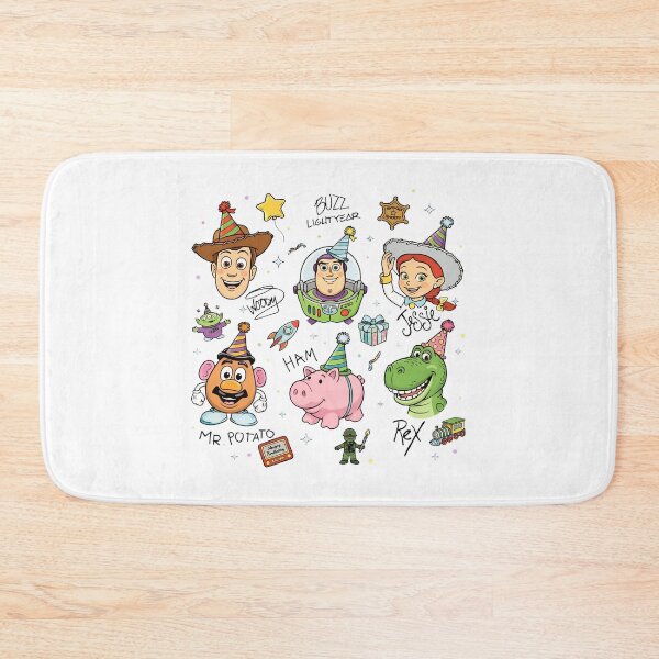 Item preview, Colorful Toy Story Characters Birthday Party Artwork designed and sold by CandaceHe67596.