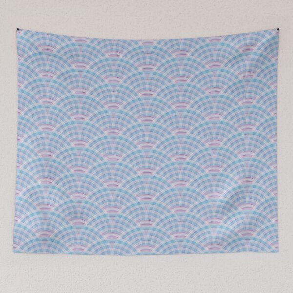 Item preview, Seigaiha Refracted Pastel designed and sold by TexSta.