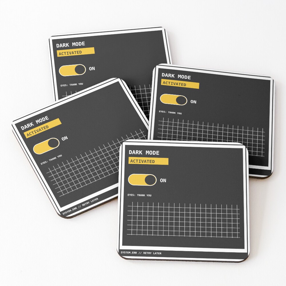 Item preview, Coasters (Set of 4) designed and sold by PlusScanner.