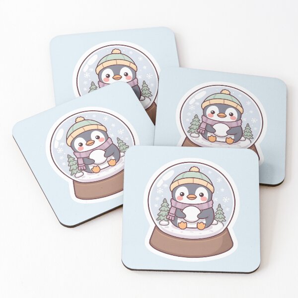 Item preview, Penguin Snow Globe | Winter designed and sold by UnRealS.