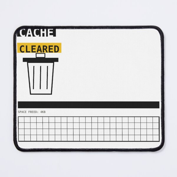 Item preview, Cache Cleared Fresh Start Sticker designed and sold by PlusScanner.