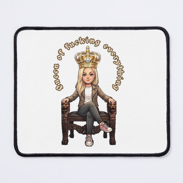 Item preview, Queen Of Fucking Everything Sassy Boss Girl Crown Humor designed and sold by strAva-desinge.