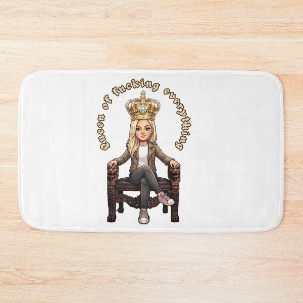 Item preview, Queen Of Fucking Everything Sassy Boss Girl Crown Humor designed and sold by strAva-desinge.