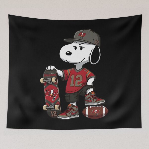Artikelvorschau, Snoopy TampaBay Fußball-Skater entworfen und verkauft von Nahkolahmom.