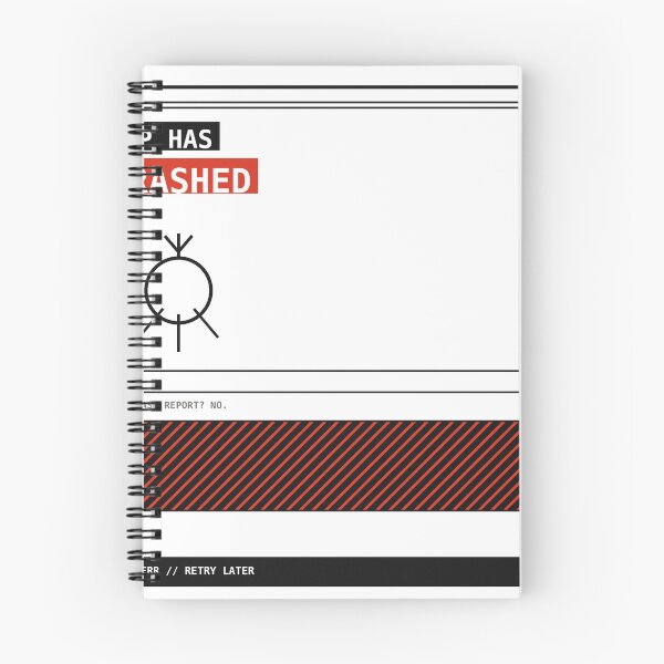 Item preview, App Has Crashed Bug Sticker designed and sold by PlusScanner.