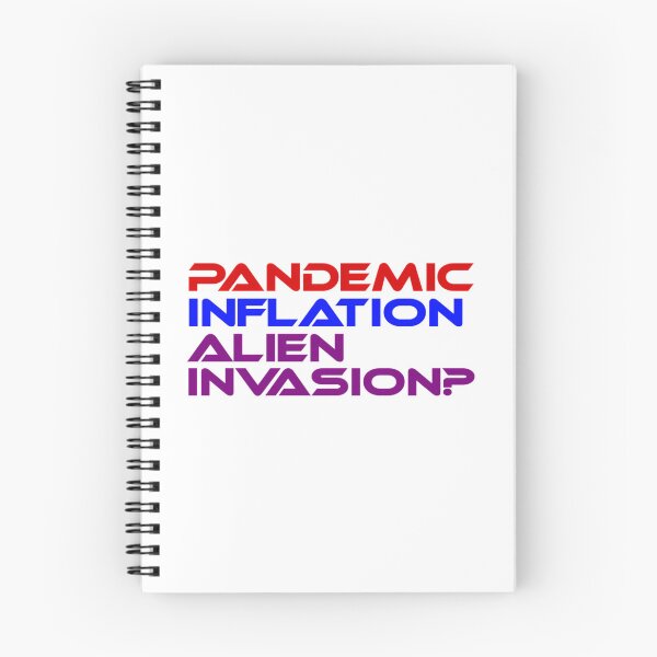 Item preview, Inflation Survivor Pandemic Inflation Alien Invasion designed and sold by AnyLilThing.