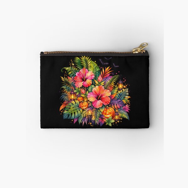 Item preview, Halloween Tropical Paradise Hibiscus Garden designed and sold by IamNolmo.