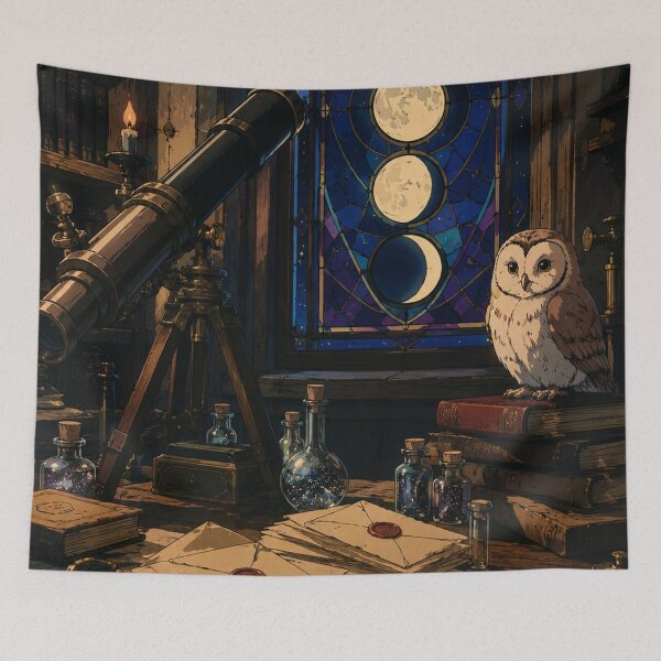 Item preview, Lofi Witch: Celestial Study designed and sold by bapupa.