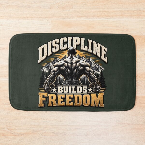 Item preview, Discipline Builds Freedom Bodybuilder designed and sold by FABIOLA1970.