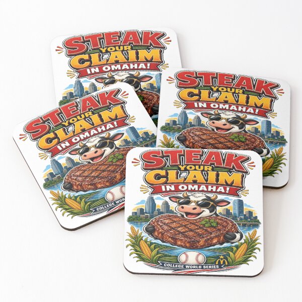 Item preview, Omaha Steak Your Claim Funny Nebraska Steak Design designed and sold by Sushikidsntoddlers.