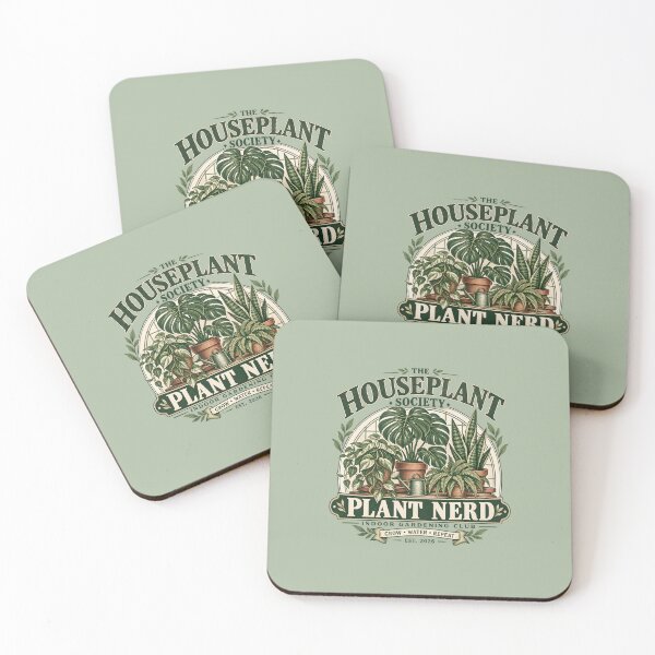 Item preview, The Houseplant Society Plant Nerd Vintage Botanical Indoor Gardening Club designed and sold by KakangMudi.