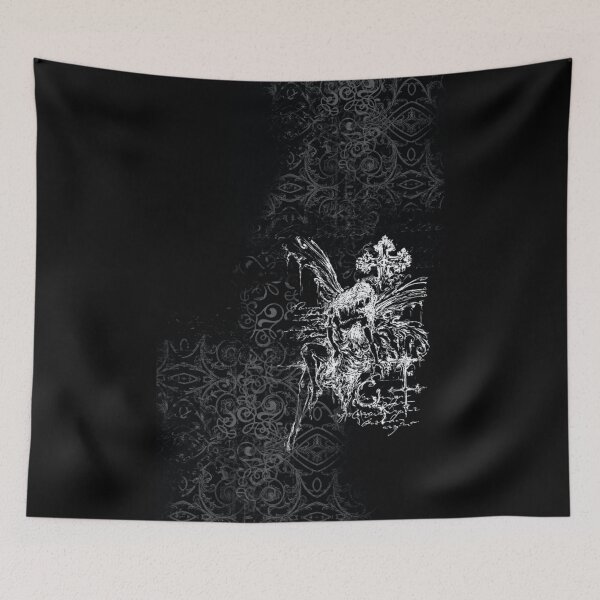 Item preview, Cyber Sigilism Fairy: Gothic Baroque Cross Aesthetic designed and sold by BrontesWhimsyStore.