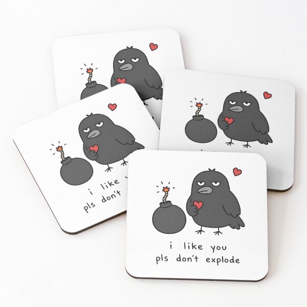 Item preview, I Like You Funny Crow Meme designed and sold by MonkiFlipp.