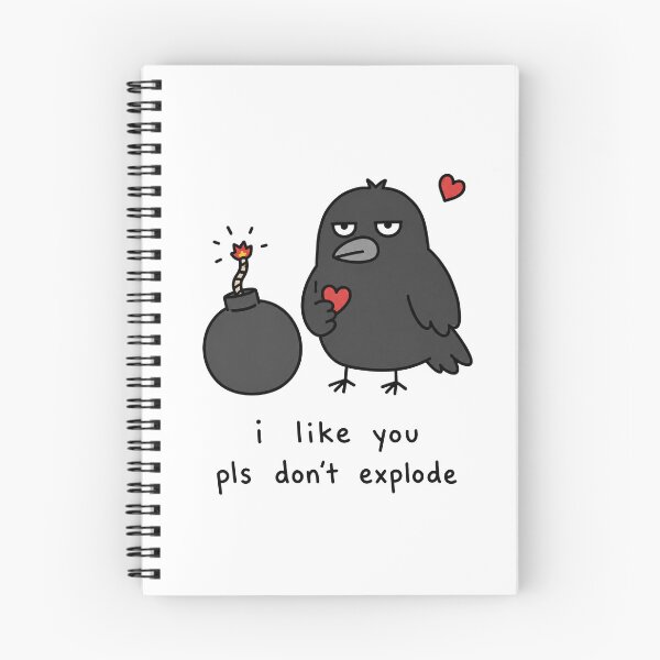 Item preview, I Like You Funny Crow Meme designed and sold by MonkiFlipp.