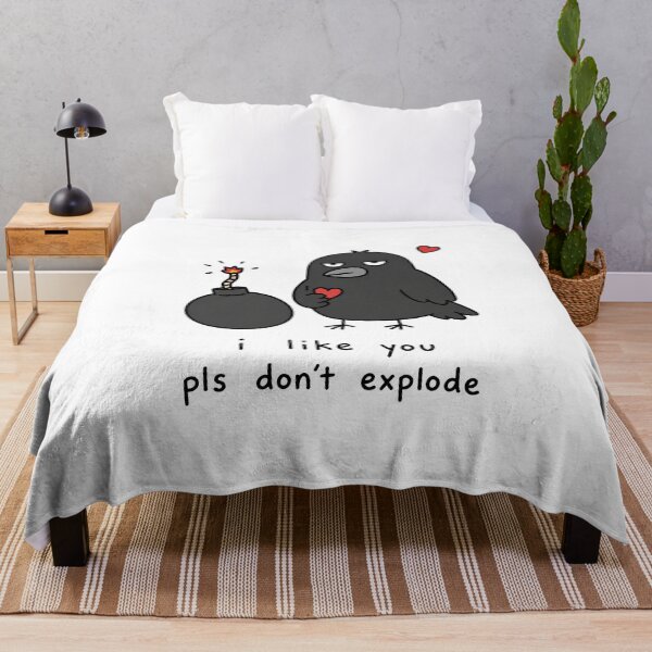 Item preview, I Like You Funny Crow Meme designed and sold by MonkiFlipp.