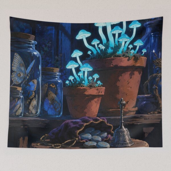 Item preview, Lofi Witch: Midnight Greenhouse designed and sold by bapupa.