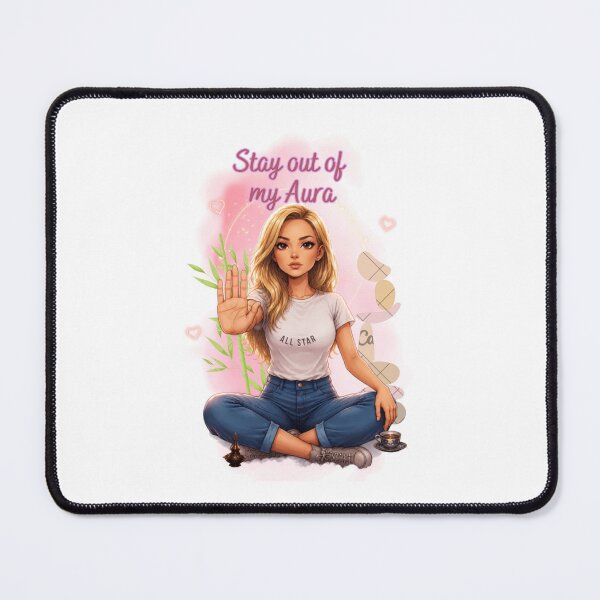 Item preview, Stay Out Of My Aura Sassy Spiritual Meditation Humor designed and sold by strAva-desinge.
