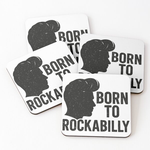 Item preview, Born to Rockabilly – Vintage Pompadour Style designed and sold by Pineapple-Tree.