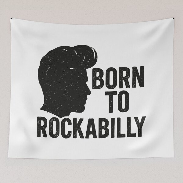 Artikelvorschau, Born to Rockabilly – Vintage Pompadour Style entworfen und verkauft von Pineapple-Tree.