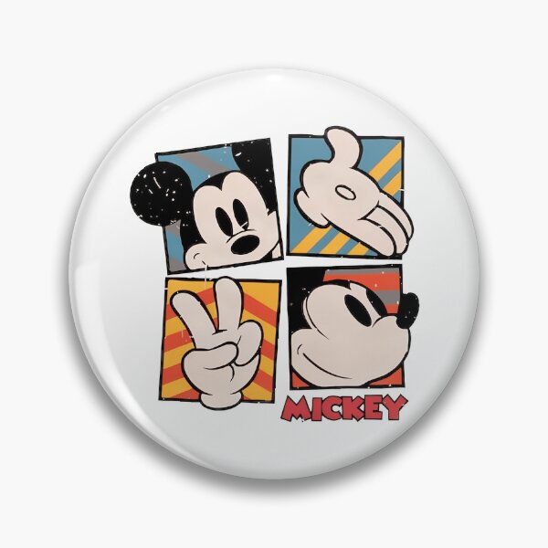 Item preview, Retro Mickey Mouse Pop Art Cartoon Collage Design designed and sold by Catherine58474.