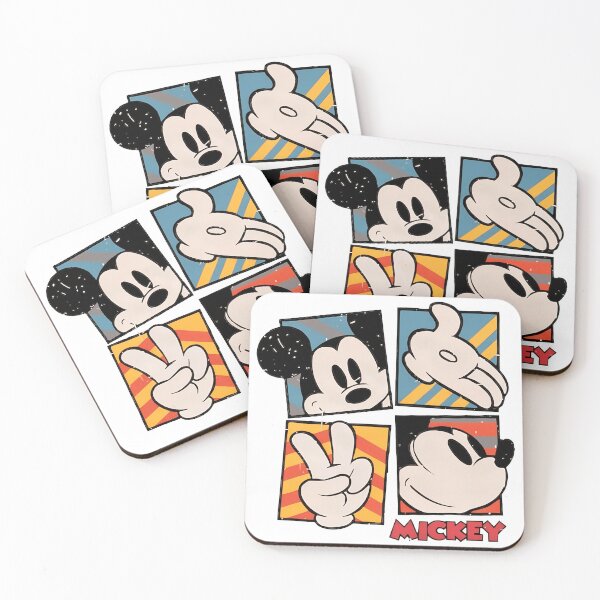 Item preview, Retro Mickey Mouse Pop Art Cartoon Collage Design designed and sold by Catherine58474.