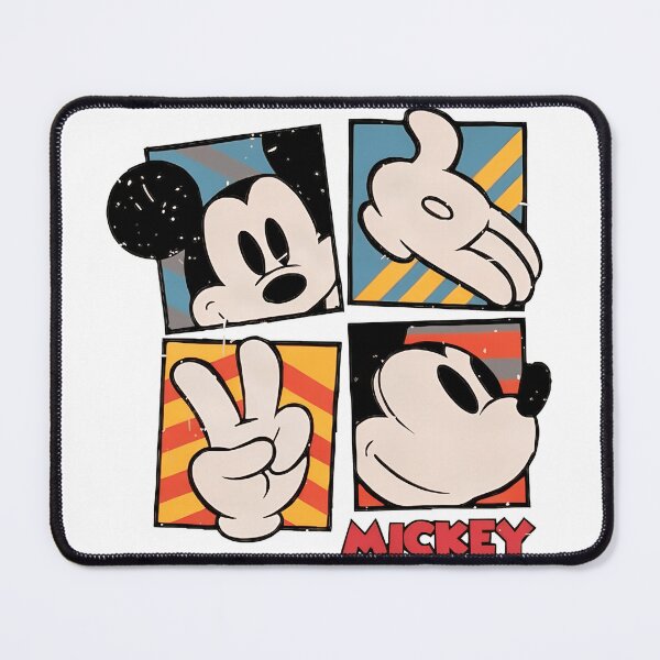 Item preview, Retro Mickey Mouse Pop Art Cartoon Collage Design designed and sold by Catherine58474.