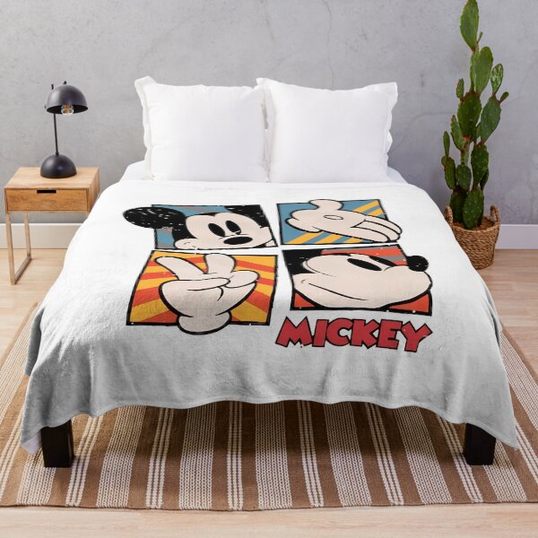 Item preview, Retro Mickey Mouse Pop Art Cartoon Collage Design designed and sold by Catherine58474.