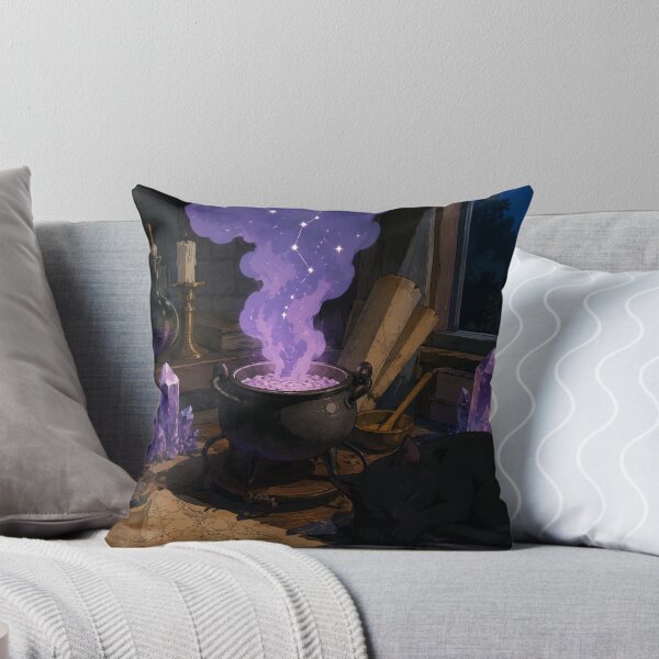 Item preview, Lofi Witch: Starry Cauldron designed and sold by bapupa.