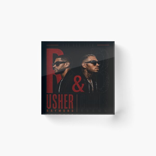 Item preview, Usher Chris Brown R&B Tour Inspired Music Artwork designed and sold by JillLewis45577.