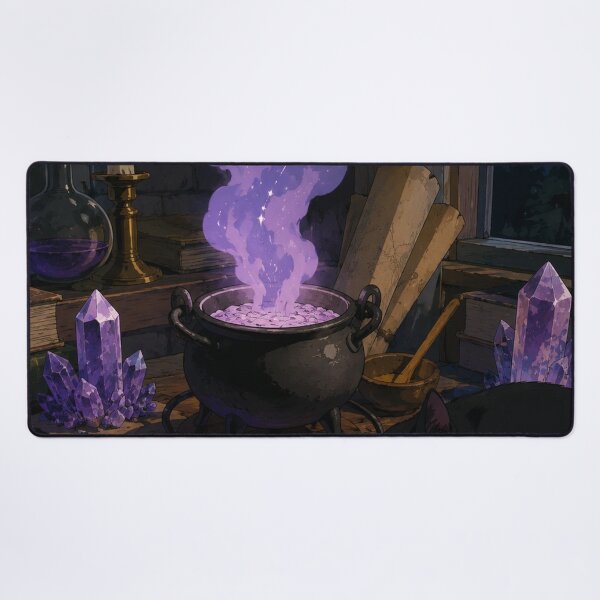 Item preview, Lofi Witch: Starry Cauldron designed and sold by bapupa.