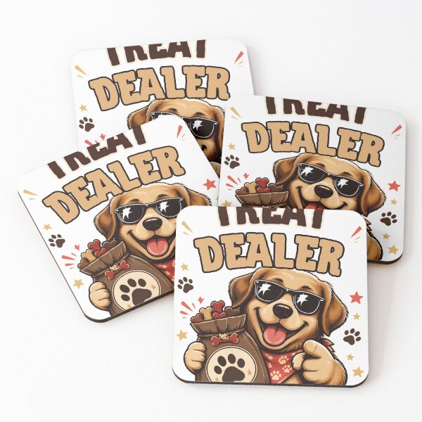 Item preview, Treat Dealer Hund – Leckerlis Spaß designed and sold by Paw-and-Purr.