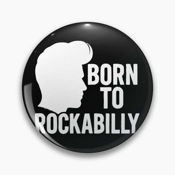 Item preview, Born to Rockabilly – Vintage Pompadour Style designed and sold by Pineapple-Tree.