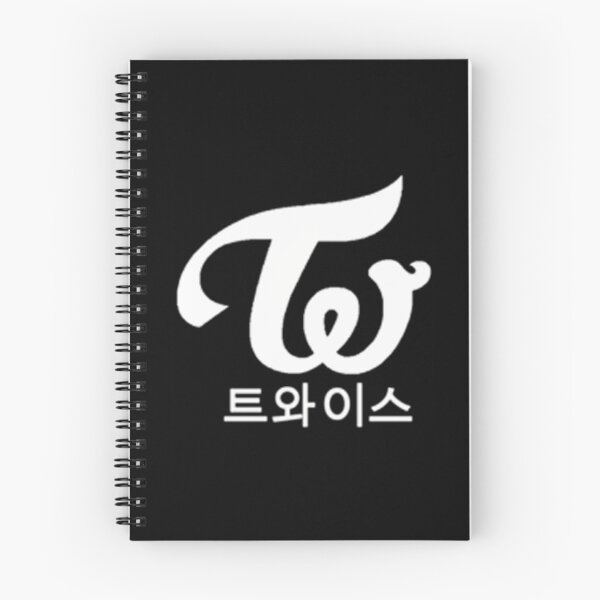Item preview, Twice Kpop Logo Hangul Black White designed and sold by PerditaLu.