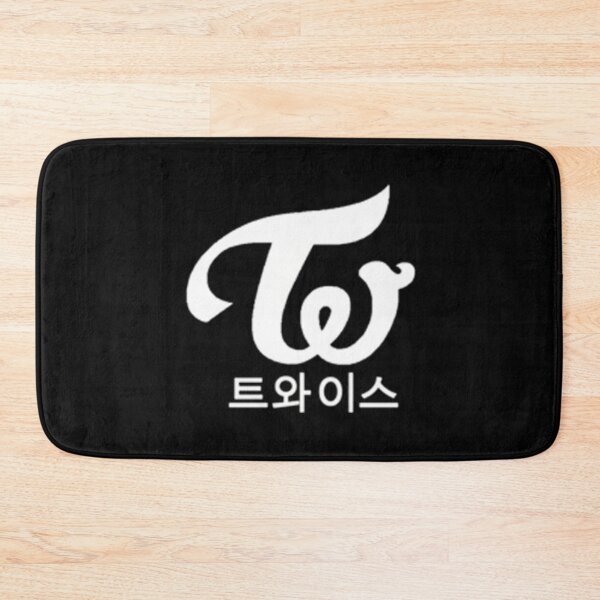 Item preview, Twice Kpop Logo Hangul Black White designed and sold by PerditaLu.
